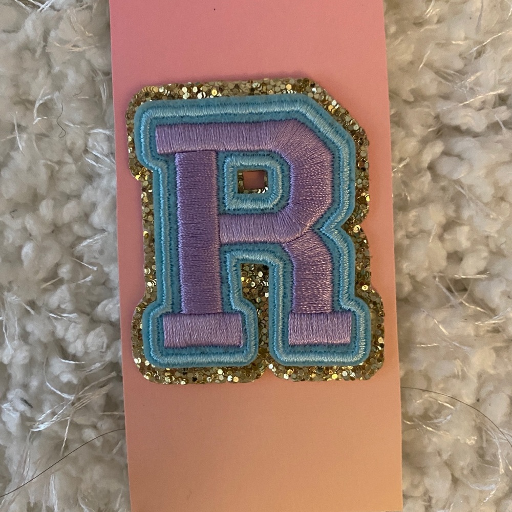 Stoney Clover Lane x Target glitter letter R 😍